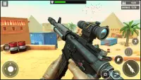 Commando greve CS 2021: tiro jogos de arma Screen Shot 1