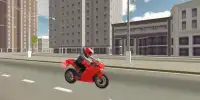 Sport Motorcycle Driver 3D Screen Shot 1