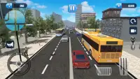 إكستريم مدرب حافلة ركاب حافلة محاكاة 3D Screen Shot 2