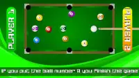 бильярдный бассейн простая игра Screen Shot 2