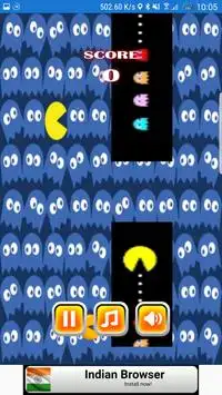 Pacman flappy Screen Shot 6