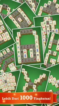 Mahjong Solitaire, permainan teka-teki! Screen Shot 2