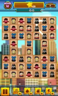 Mini Super Heroes City Match 3 Screen Shot 1