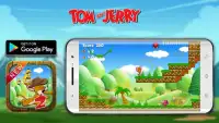 Tom e super Jerry selva aventura - Jogo run dash Screen Shot 0
