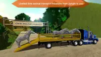 الطرق الوعرة شاحنة نقل الحيوانات محاكاة القيادة Screen Shot 2