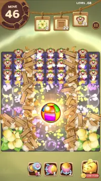 Candy Friends Forest : Match 3 Puzzle Screen Shot 5