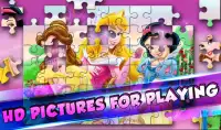 Disney Princess  Puzzle Game For Girls Screen Shot 3