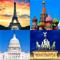 Ibu kota semua negara di Dunia: Kuiz di bandar