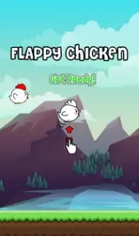 Flappy Chicken Screen Shot 0