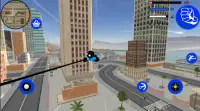 US Police Stickman Rope Hero Vegas Gangstar Crime Screen Shot 1