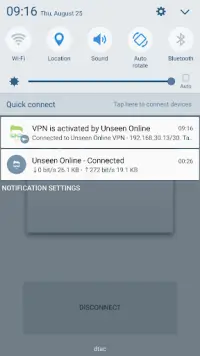 Unseen Online - Freedom VPN Screen Shot 3