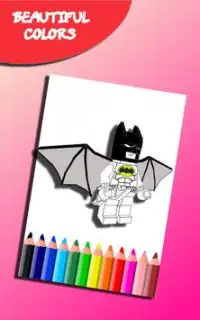 How to color Lego Batman (coloring game) Screen Shot 0