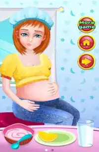 Jogos Mãe cuidados com o bebê Screen Shot 4