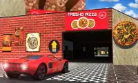 ピザの配達車のドライブスルー Screen Shot 0