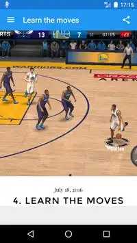 Tips NBA LIVE Mobile 2016 Screen Shot 2