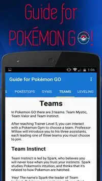 Guide for Pokémon GO Screen Shot 3