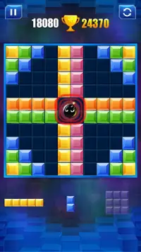 ブロックパズル古典ゲーム (Block Puzzle) Screen Shot 2