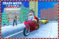 Crazy Santa Moto Gift Delivery Screen Shot 4
