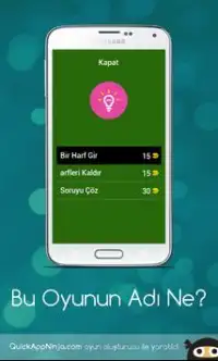 Bu Oyunun Adı Ne ? Screen Shot 5