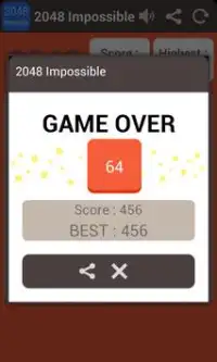 2048 Impossible Screen Shot 3