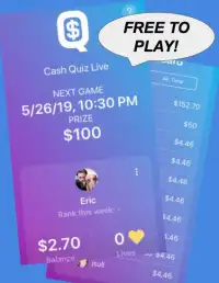 Cash Quiz Live Screen Shot 2