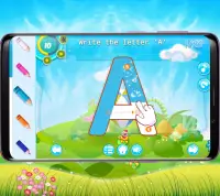 ABC & 123 for Kids: Learning Trace & Draw -Toddler Screen Shot 1