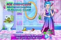 Ice Princess Winter Decoration Cleaning Game Screen Shot 0