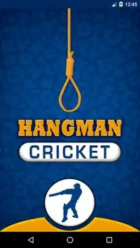 Cricket Hangman Game Screen Shot 0