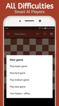 Pocket Checkers : Ultimate Draughts Game Screen Shot 1