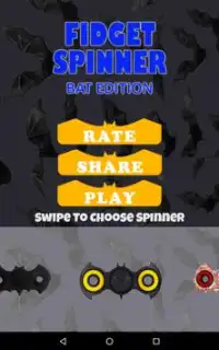 Fidget Spinner - The Fidget app Spinner Bat Pro Screen Shot 18