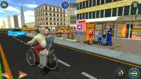 Bicycle Taxi BMX Free Tuk Tuk Sim 2018 Screen Shot 5