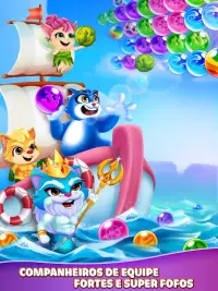 Bubble Shooter: Cat Pop Island Screen Shot 9