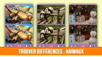 Trouver différences : Animaux Screen Shot 6