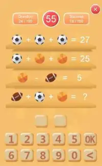 Emoji Math Screen Shot 1