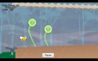 bee escape the storm - adventure bird game offline Screen Shot 0
