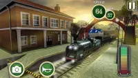 เกมส์รถไฟความเร็วสูง 3D 2018 Screen Shot 0