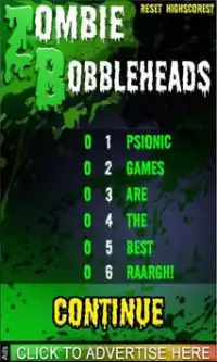 Zombie Bobble Heads Screen Shot 9