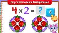 Kids Multiplication Math Games Screen Shot 2