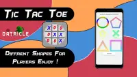 Tic Tac Toe - Datricle Screen Shot 1