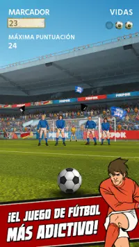 Flick Kick Football Kickoff Screen Shot 0