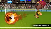 Flick Shoot Mogok Bintang: Soccer League 2018 Screen Shot 2