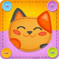 Button Cat: match 3 cute cat puzzle games