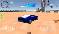 điên xe đóng thế thách thức 3D Screen Shot 6