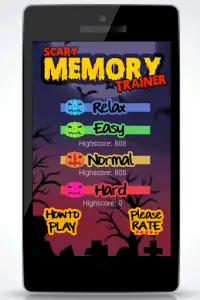 HALLOWEEN NIGHT - Memory game. Screen Shot 0