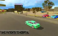 City Car Parking Mania 3D in Hospital Screen Shot 2