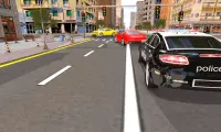 Police Gangster Car Chase: Extreme Driving Race Screen Shot 0