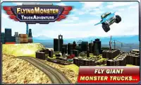 Flying Monster Truck Driving Screen Shot 2