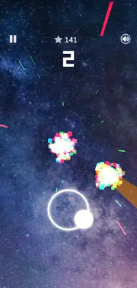 Color Loop 2 - Space Shooter Flying Ball EDM Game Screen Shot 5