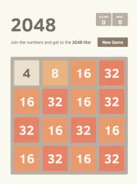 2048 - train your brain - best game ever! Screen Shot 0