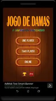 Brazilian Damas - Online Screen Shot 0